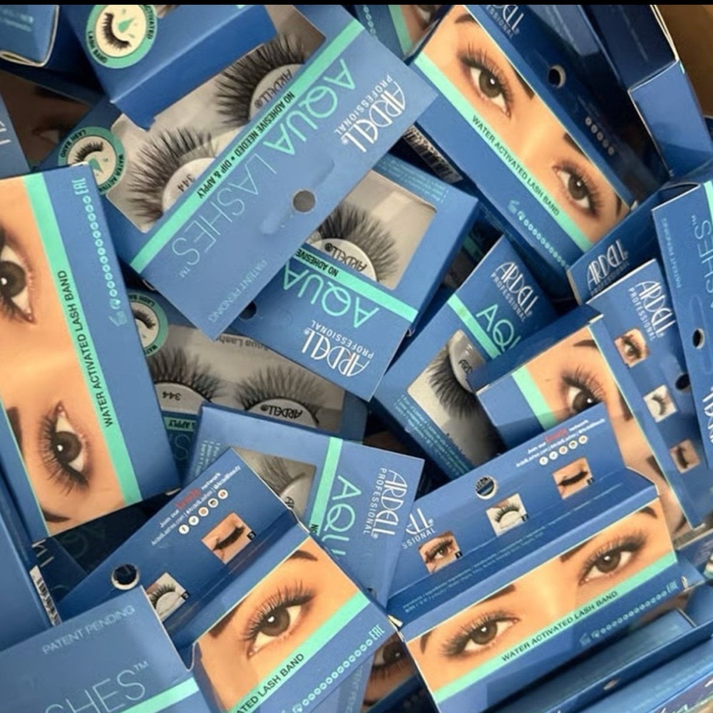 Ardell Aqua Lashes Bundle 40 Pairs Water Activated No Glue Needed